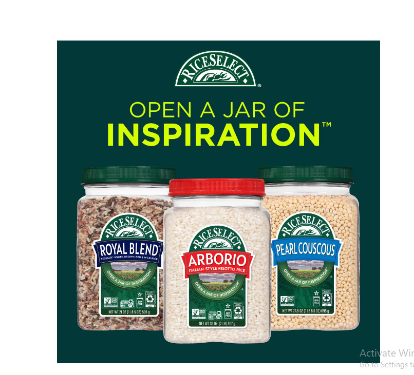 RiceSelect Royal Blend Rice, Texmati Rice Blend, 21 oz Jar