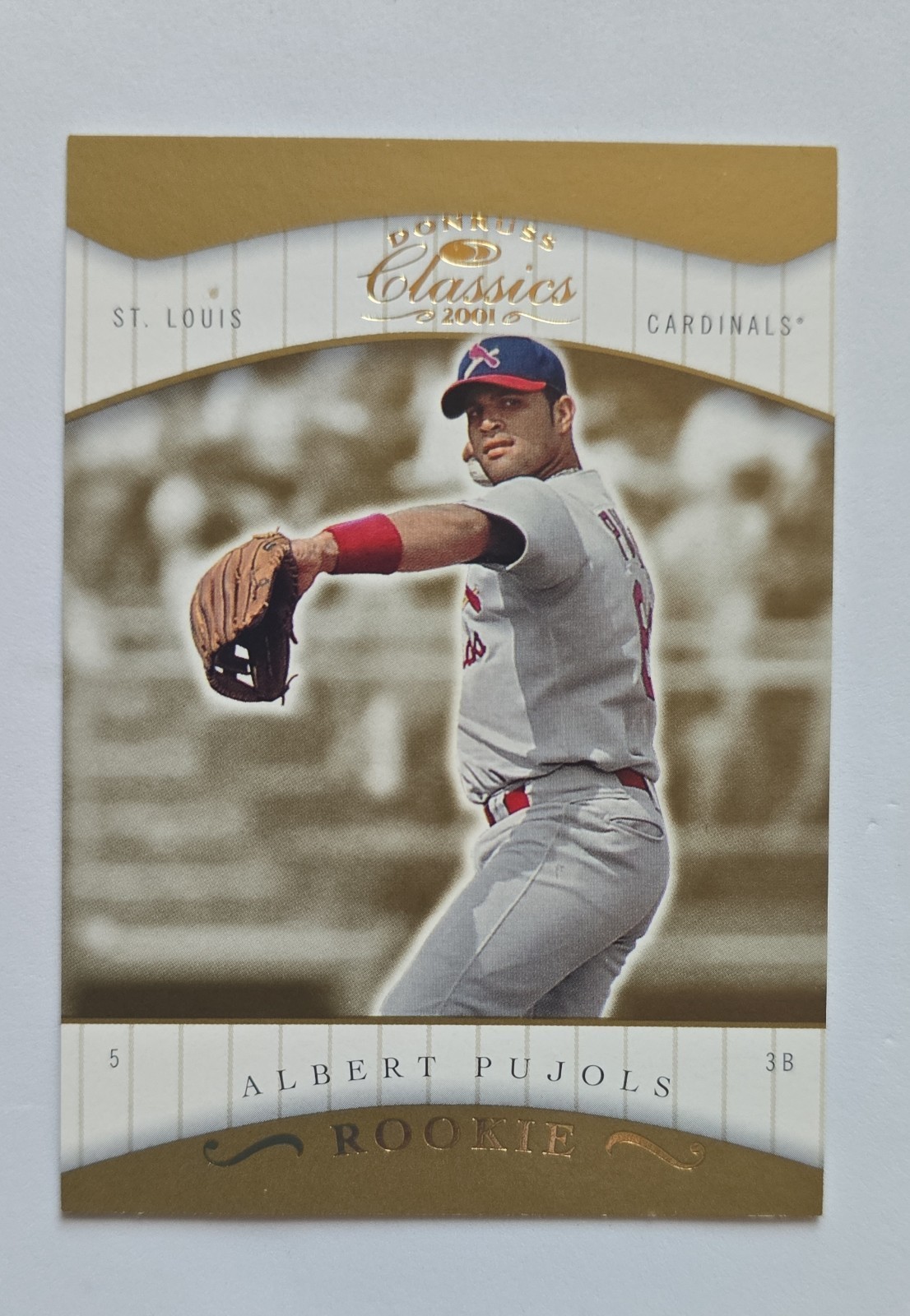2001 Donruss Classics Albert Pujols #108 Rookie #/585 Nice BuY It NoW HOF 