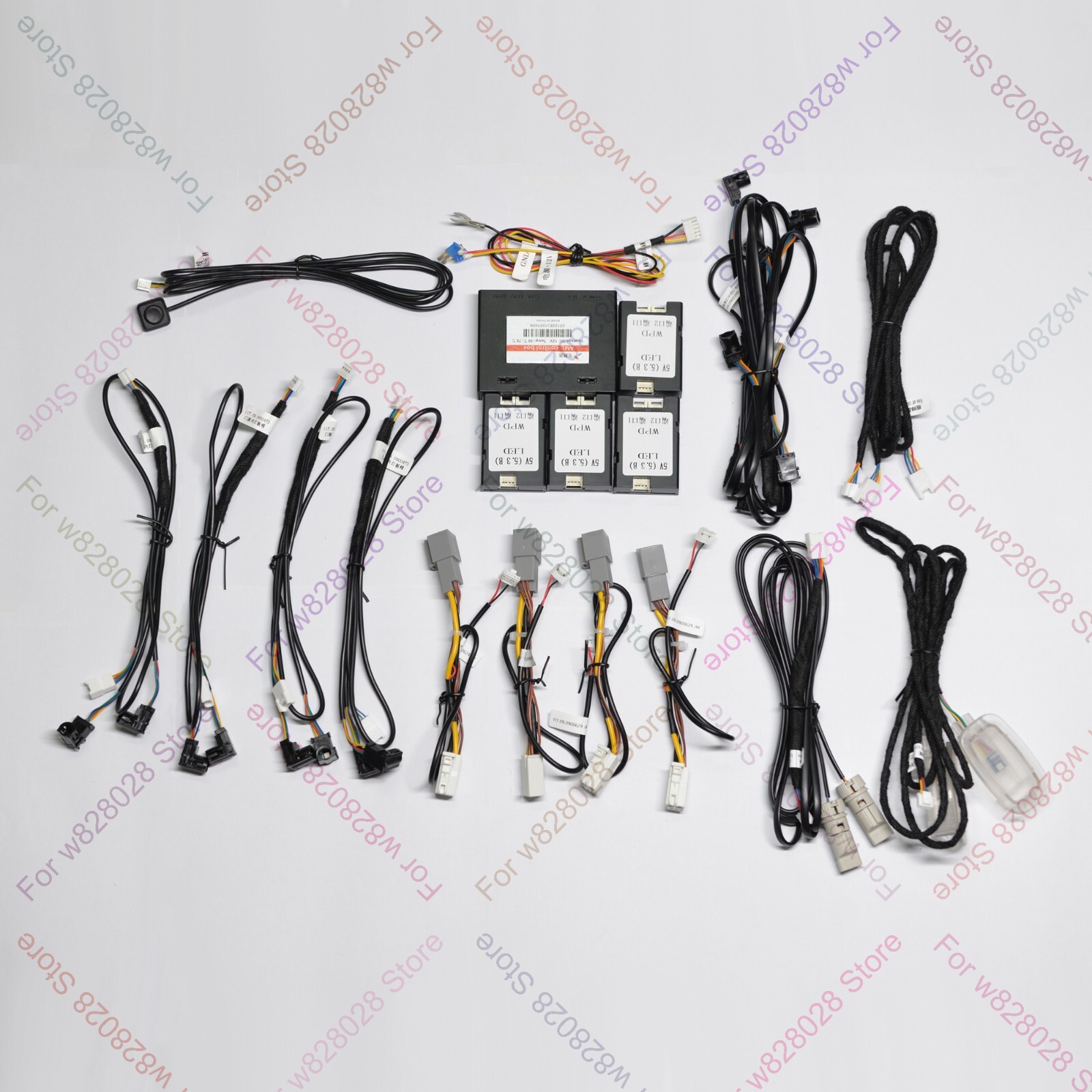 3 Colors Upgrade 64 Colors APP Control LED Ambient Light For Benz W205 GLC X253