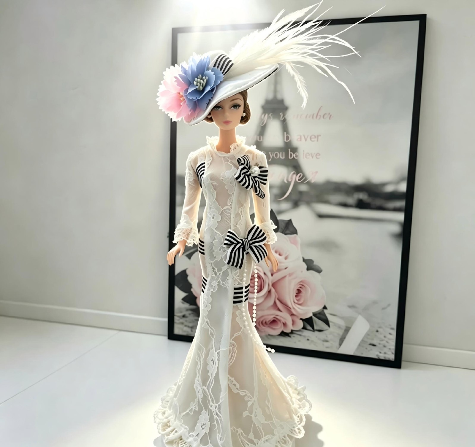 OOAK Dress 4 Barbie Silkstone Poppy Parker Fashion Integrity Toys Royalty Doll OOAK Dress 4 Barbie Silkstone Poppy Parker Fashion Integrity Toys Royalty Doll