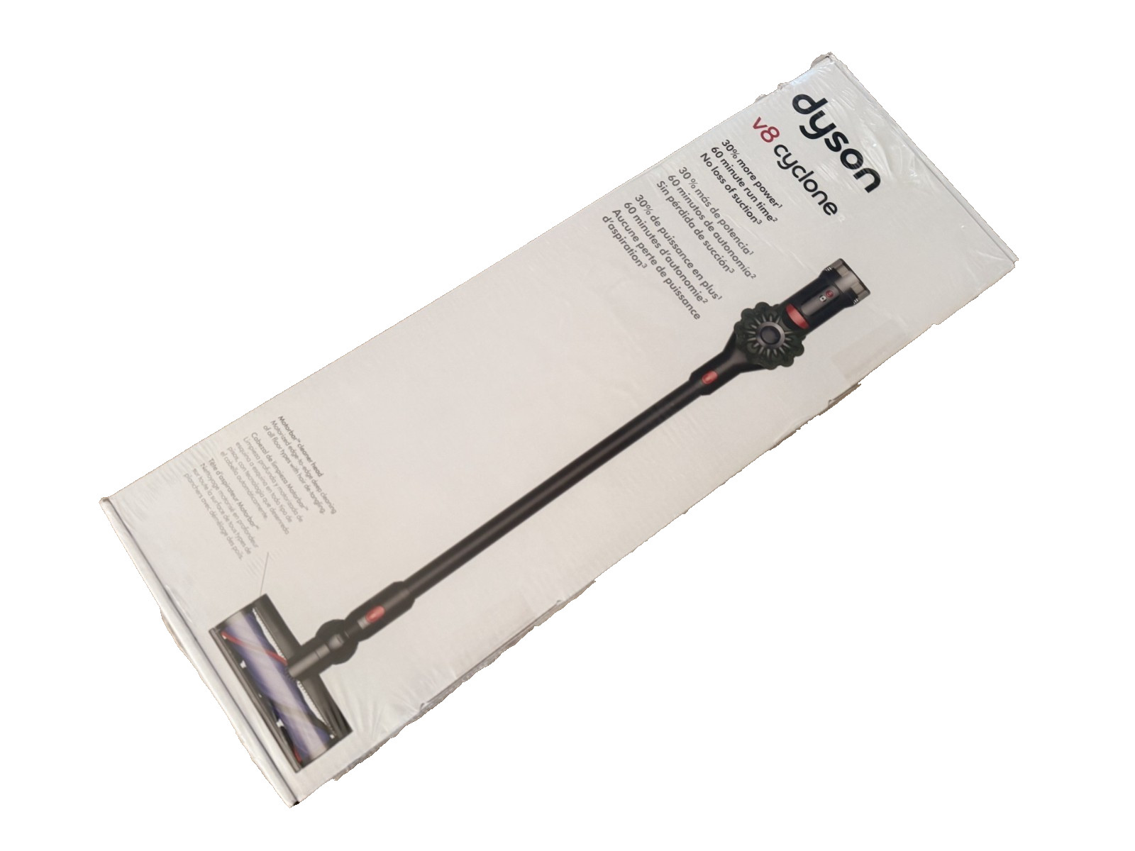 New Dyson V8 Cyclone Cordless Pet Stick Vacuum Cleaner with Wall Dock