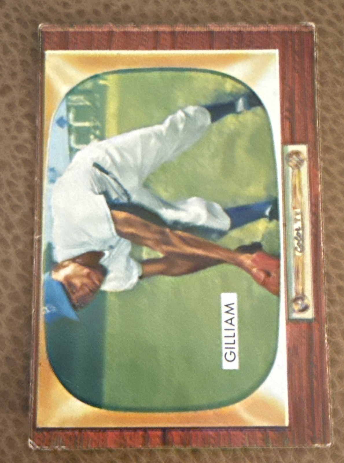 1955 Bowman - Jim Gilliam #98 1955 Bowman - Jim Gilliam #98