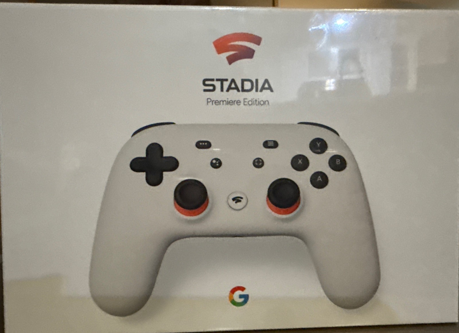 Google Stadia Premiere Edition - White with Chromecast Ultra- New- Google Stadia Premiere Edition - White with Chromecast Ultra- New-