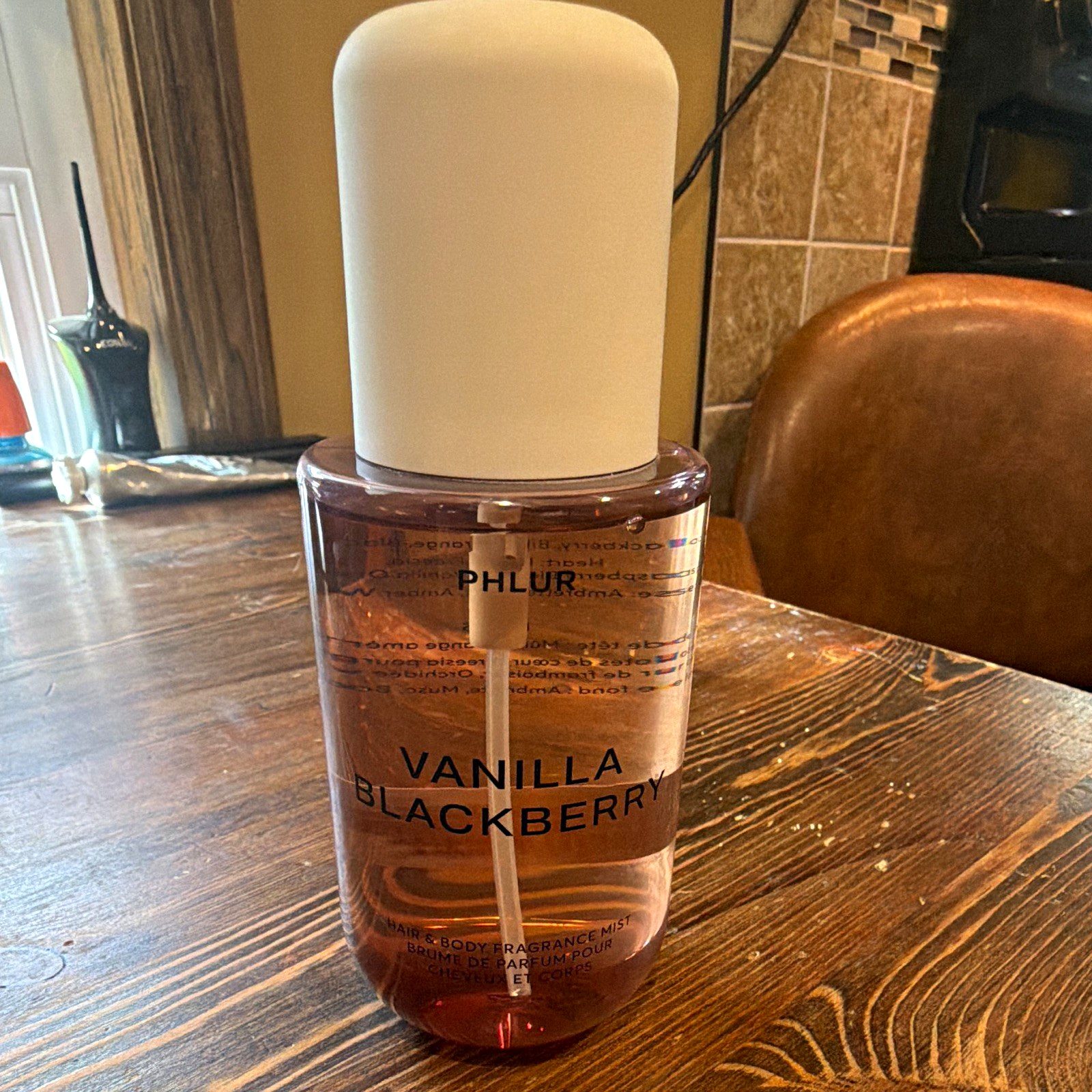 PHLUR Vanilla Blackberry Hair & Body Fragrance Mist 8.1 fl oz / 240 mL PHLUR Vanilla Blackberry Hair & Body Fragrance Mist 8.1 fl oz / 240 mL
