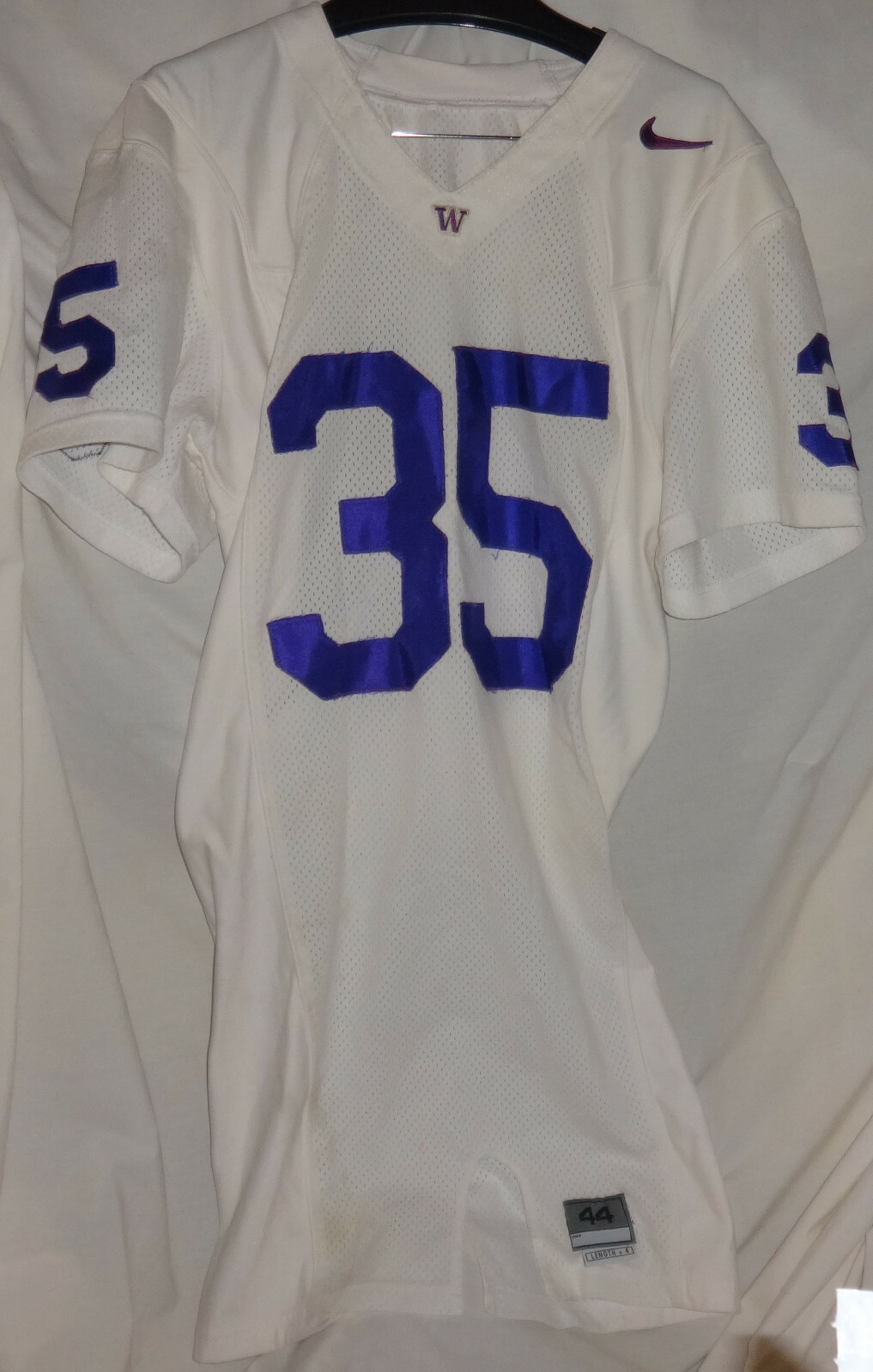 1996 CHRIS CAMPBELL Washington Huskies Football Game Used Worn NCAA Jersey