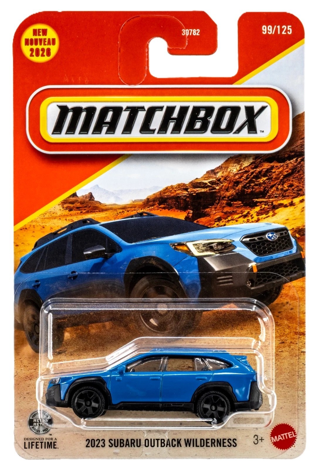 2026 Matchbox #99 2023 Subaru Outback Wilderness GEYSER BLUE | FSC 2026 Matchbox #99 2023 Subaru Outback Wilderness GEYSER BLUE | FSC