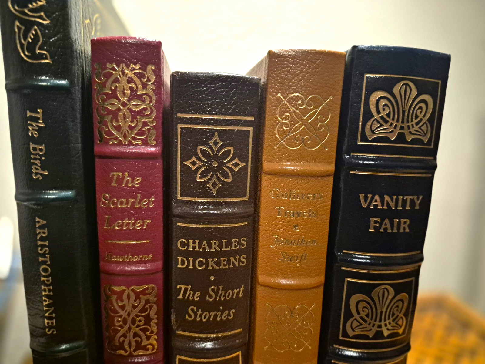 EASTON PRESS 1979 5 TITLES OF 100 GREATEST BOOKS EVER WRITTEN