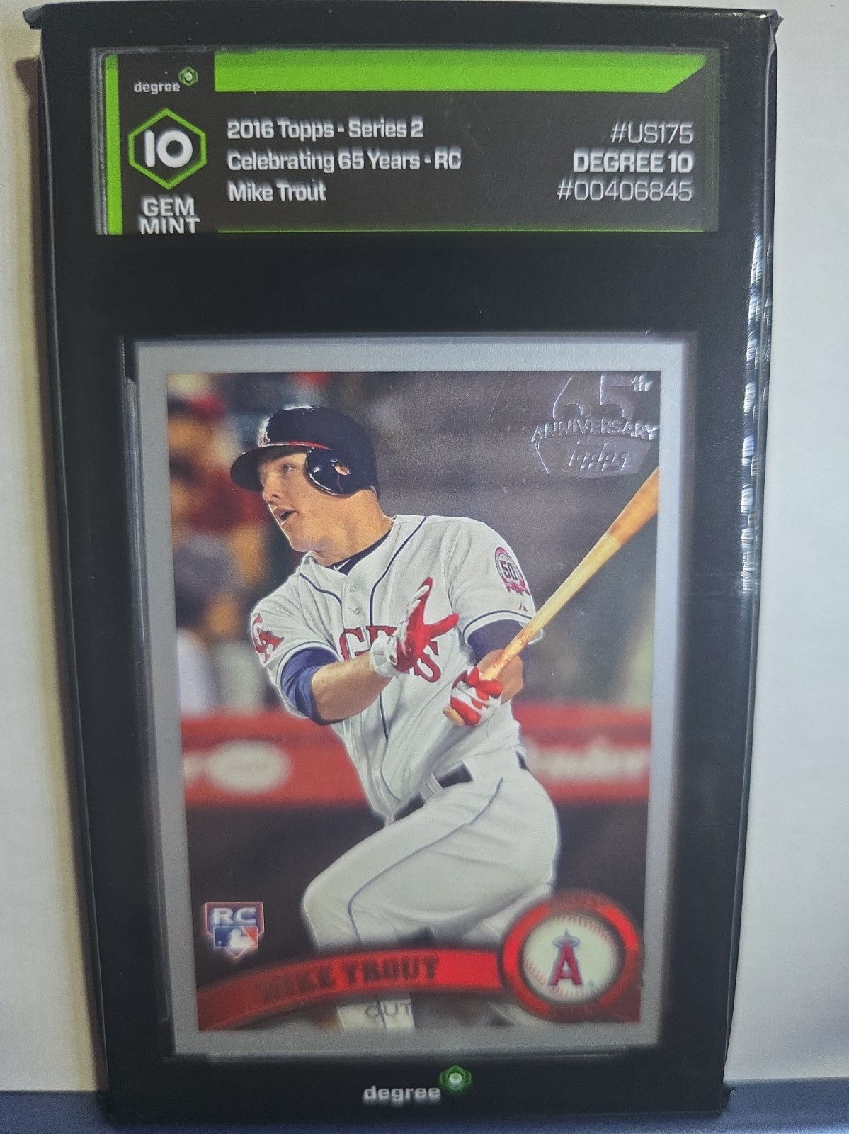 2016 Topps - Celebrating 65 Years Reprints Mike Trout #US175