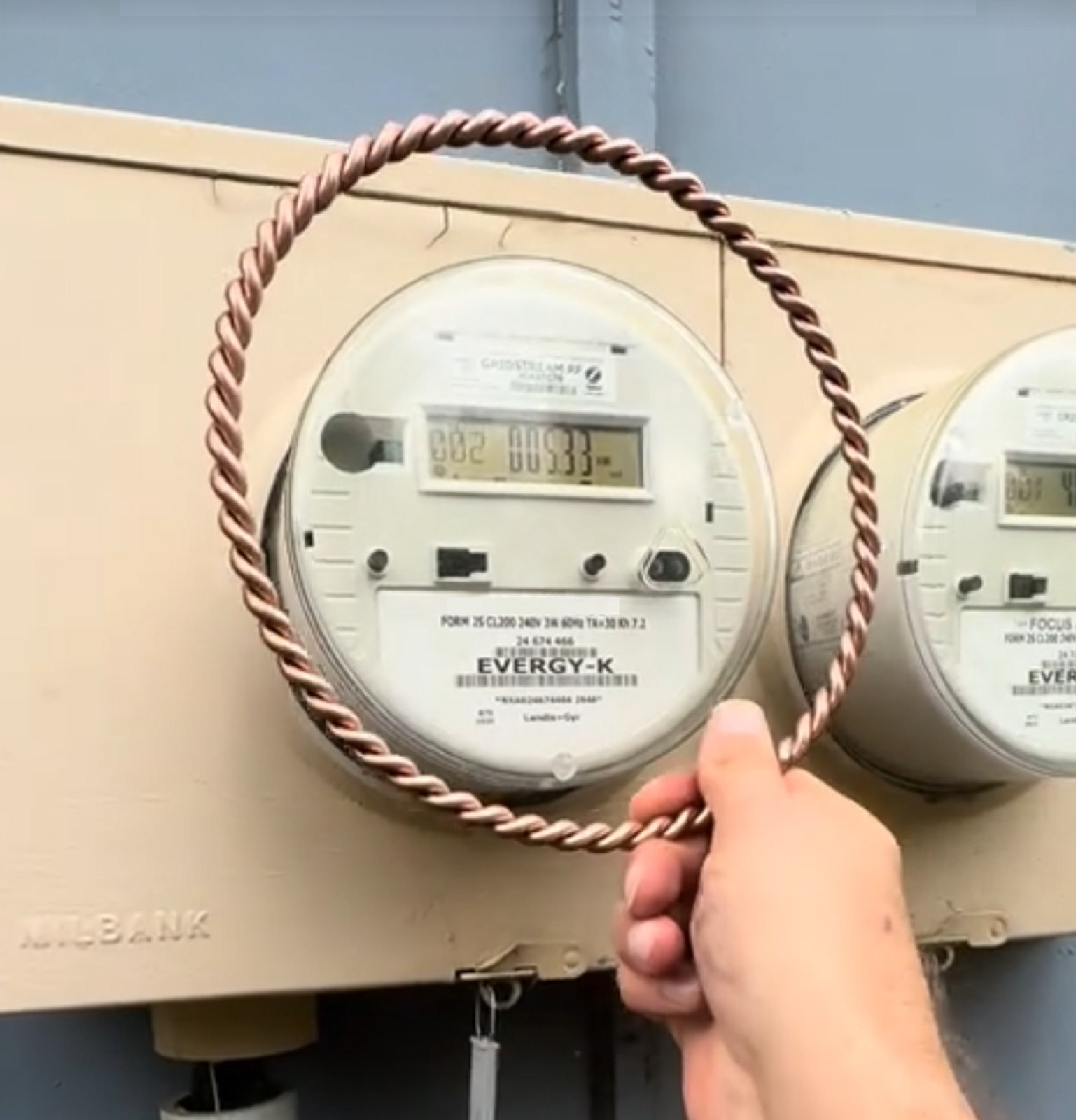 Smart Meter Copper Tensor Ring Sacred Cubit 6 Gauge