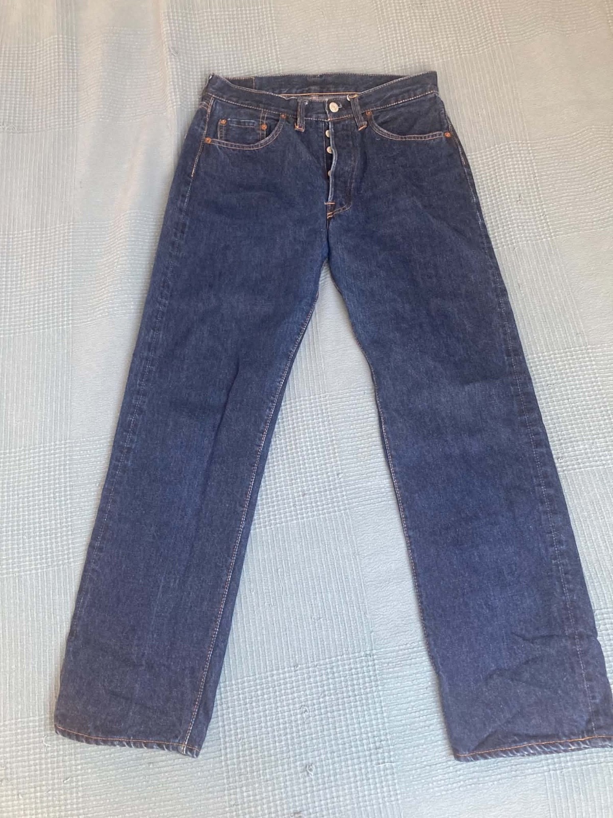 Vintage Levi’s 501 Big E Selvedge Jeans W32 L33 USA Redline Late 50s Early 60s