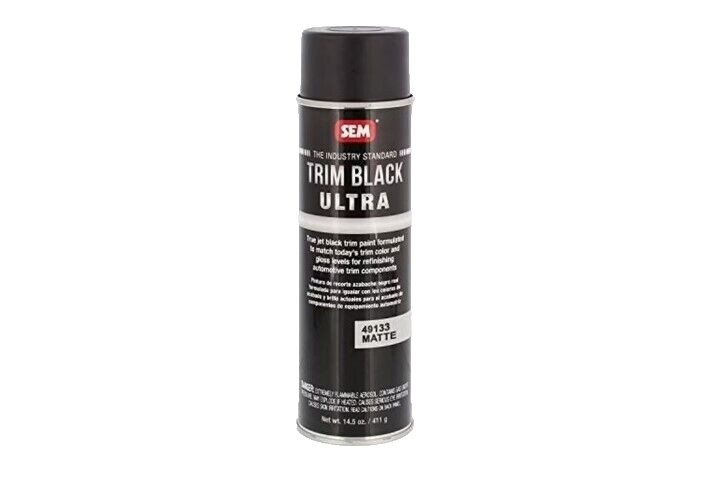 SEM 49133 TRIM BLACK ULTRA MATTE, 20oz CAN