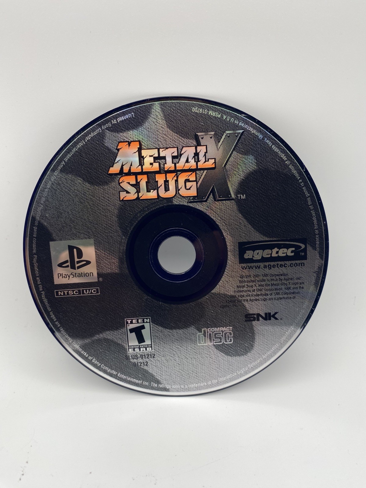 Metal Slug X (Sony PlayStation 1, 2001)