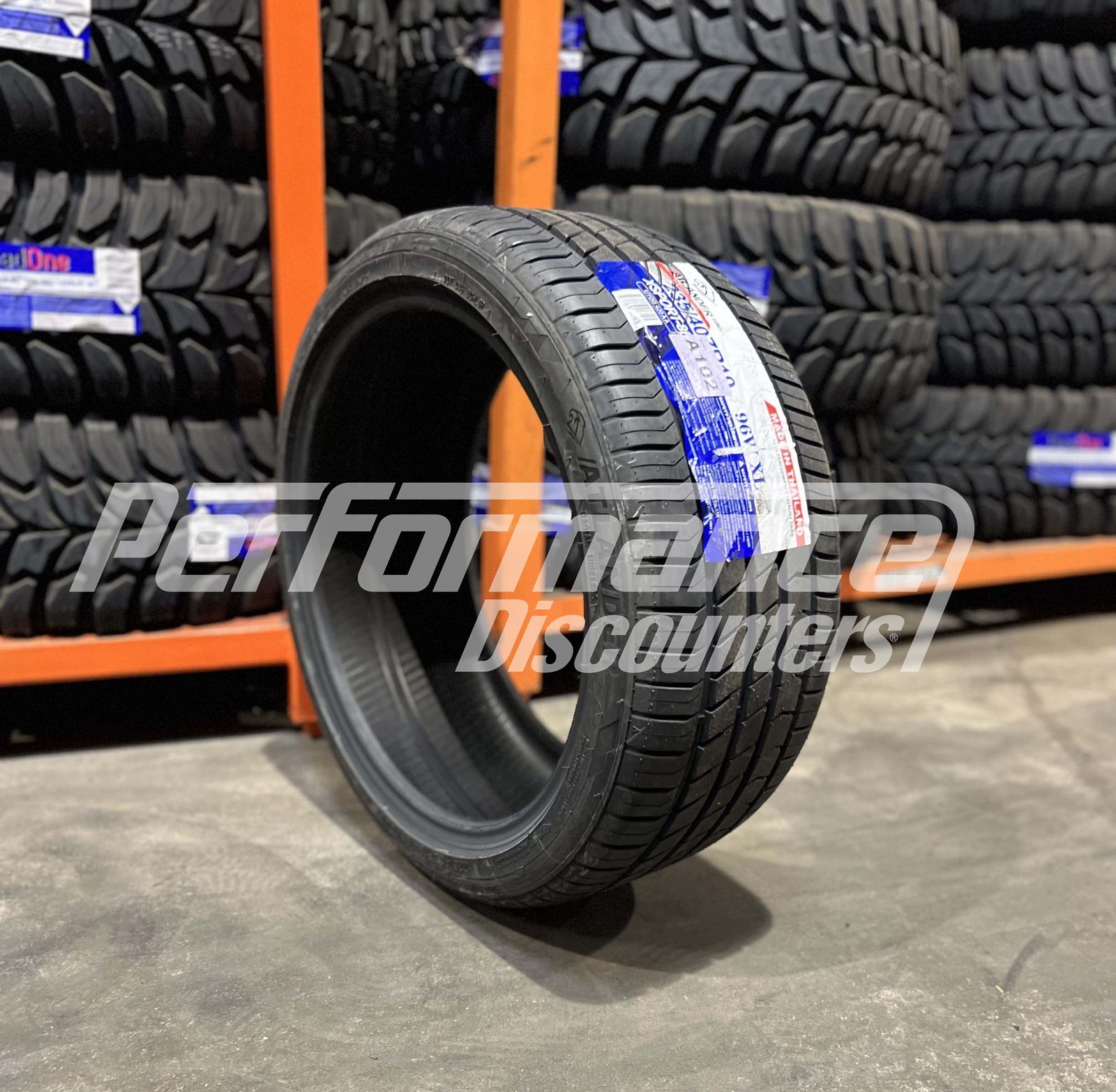 4 New 235/40R19 Atlander Xsport-86 96W XL BSW All Season Tires 235 40 19 2354019