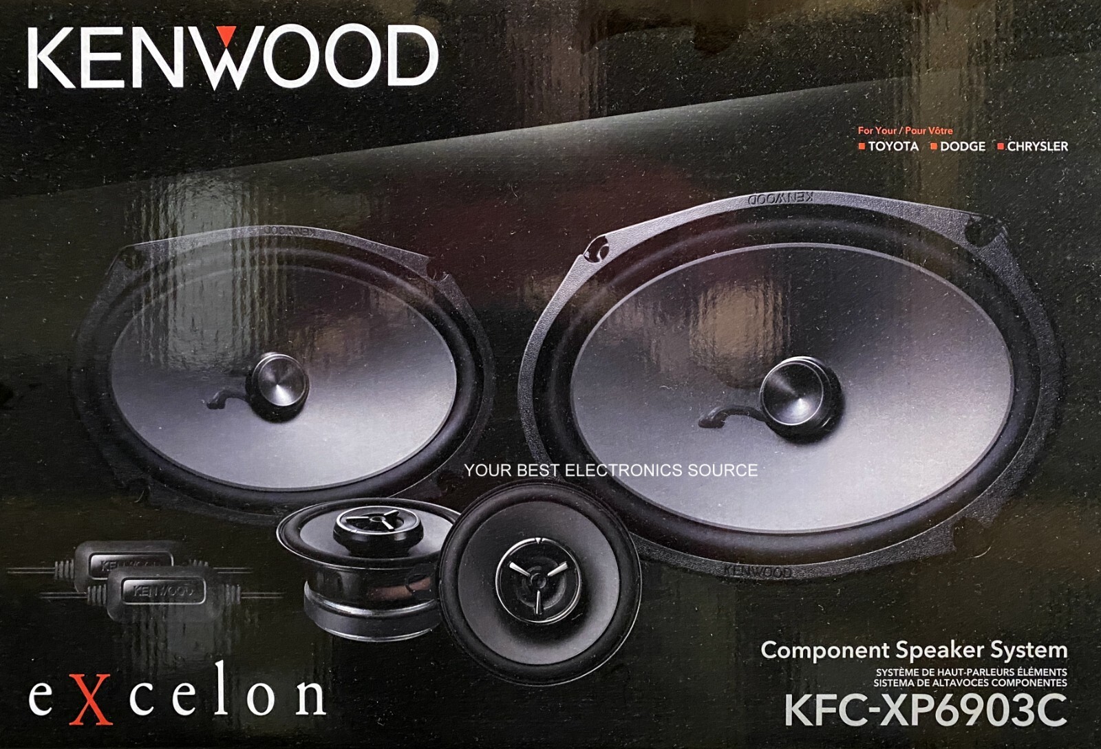 NEW Kenwood KFC-XP6903C, 6\