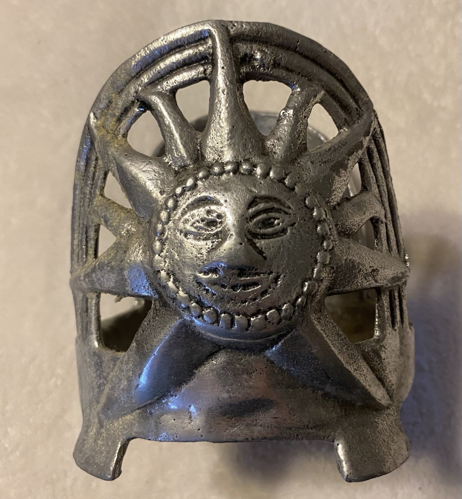 Vintage Fine Pewter Celestial Sun Piece Very Nice 🔥 Vintage Fine Pewter Celestial Sun Piece Very Nice 🔥