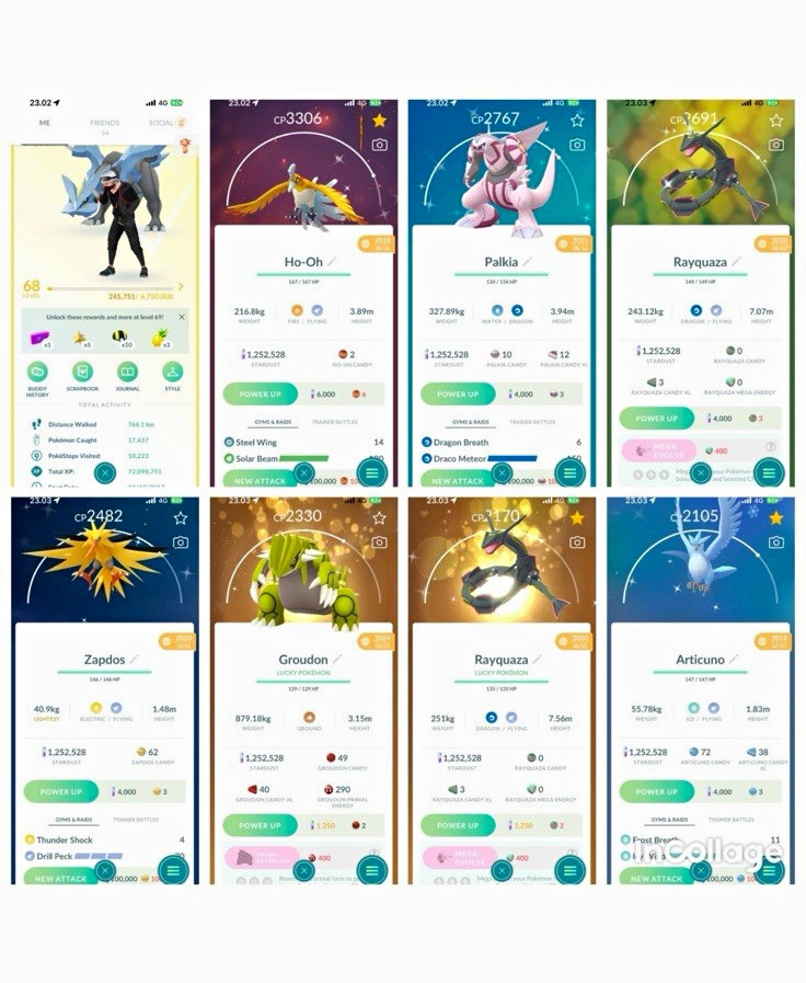 Poke AccGo|Lvl68|4653PokeCoins|398Legendaries|188Shinies|Instan Deliver 24/7 Poke AccGo|Lvl68|4653PokeCoins|398Legendaries|188Shinies|Instan Deliver 24/7