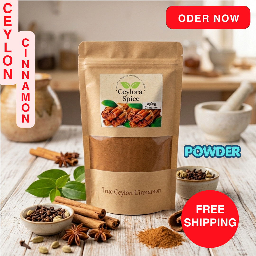 Pure Organic Ceylon Cinnamon powder Sri Lanka