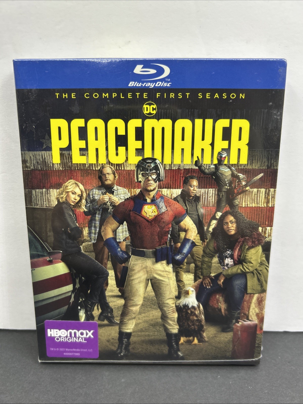 DC PEACEMAKER Complete First Season 2022 NEW SEALED BLU-RAY W/Slipcase JOHN CENA DC PEACEMAKER Complete First Season 2022 NEW SEALED BLU-RAY W/Slipcase JOHN CENA