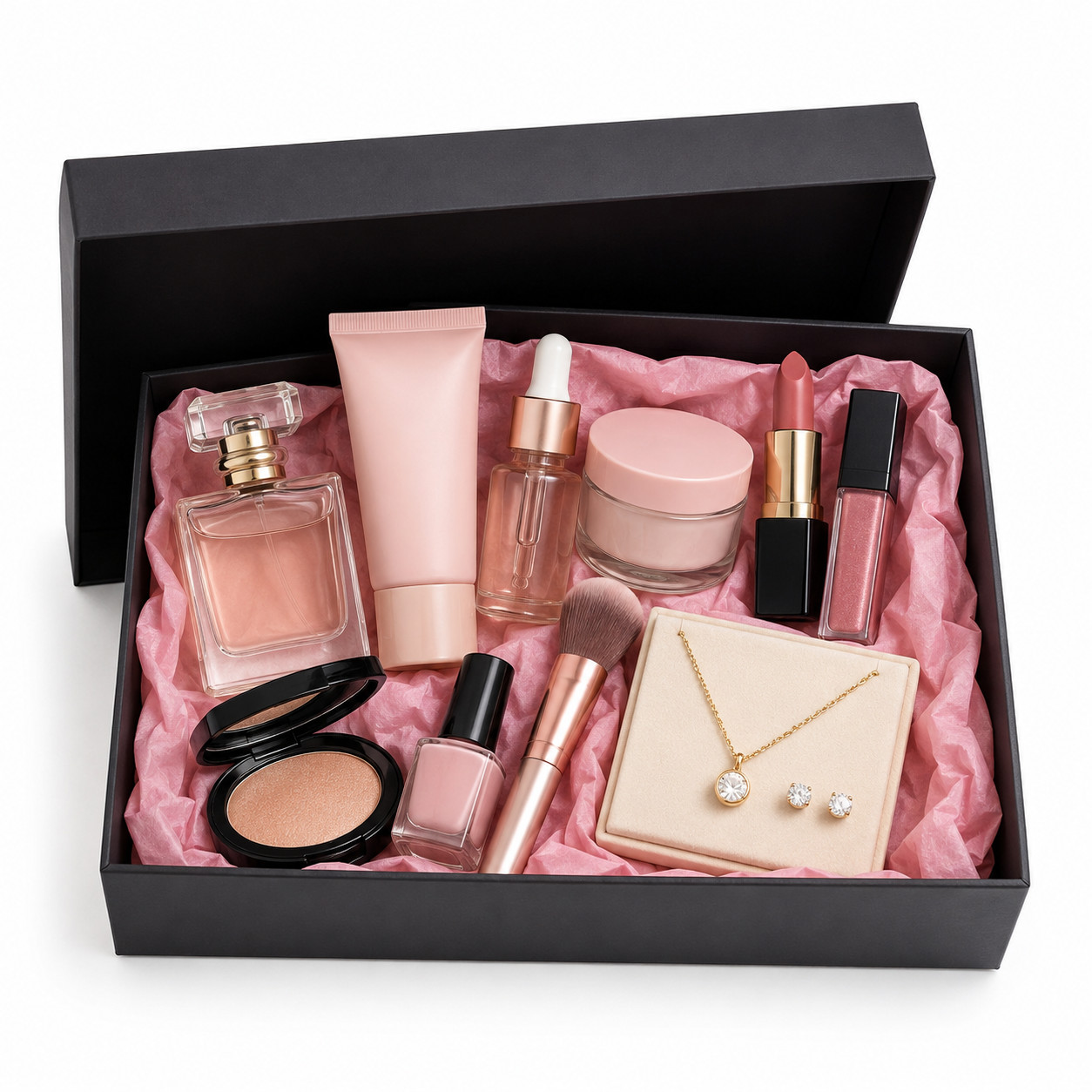 10 Pc Mixed Makeup Beauty Lot Fragrance Jewelry Full Size New Assorted Bundle