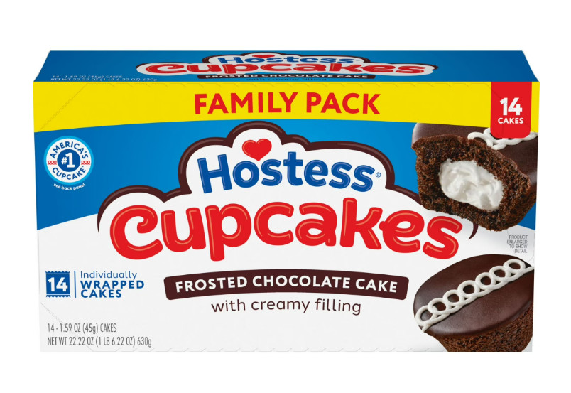 Hostess Cupcakes, Chocolate Snack Cakes, 22.22 oz Box (14 Count) Hostess Cupcakes, Chocolate Snack Cakes, 22.22 oz Box (14 Count)