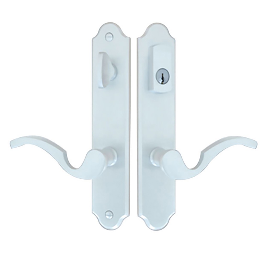 G-U Ferco Capri 45mm Plate Zamac Active Handle Set - Key & Thumbturn
