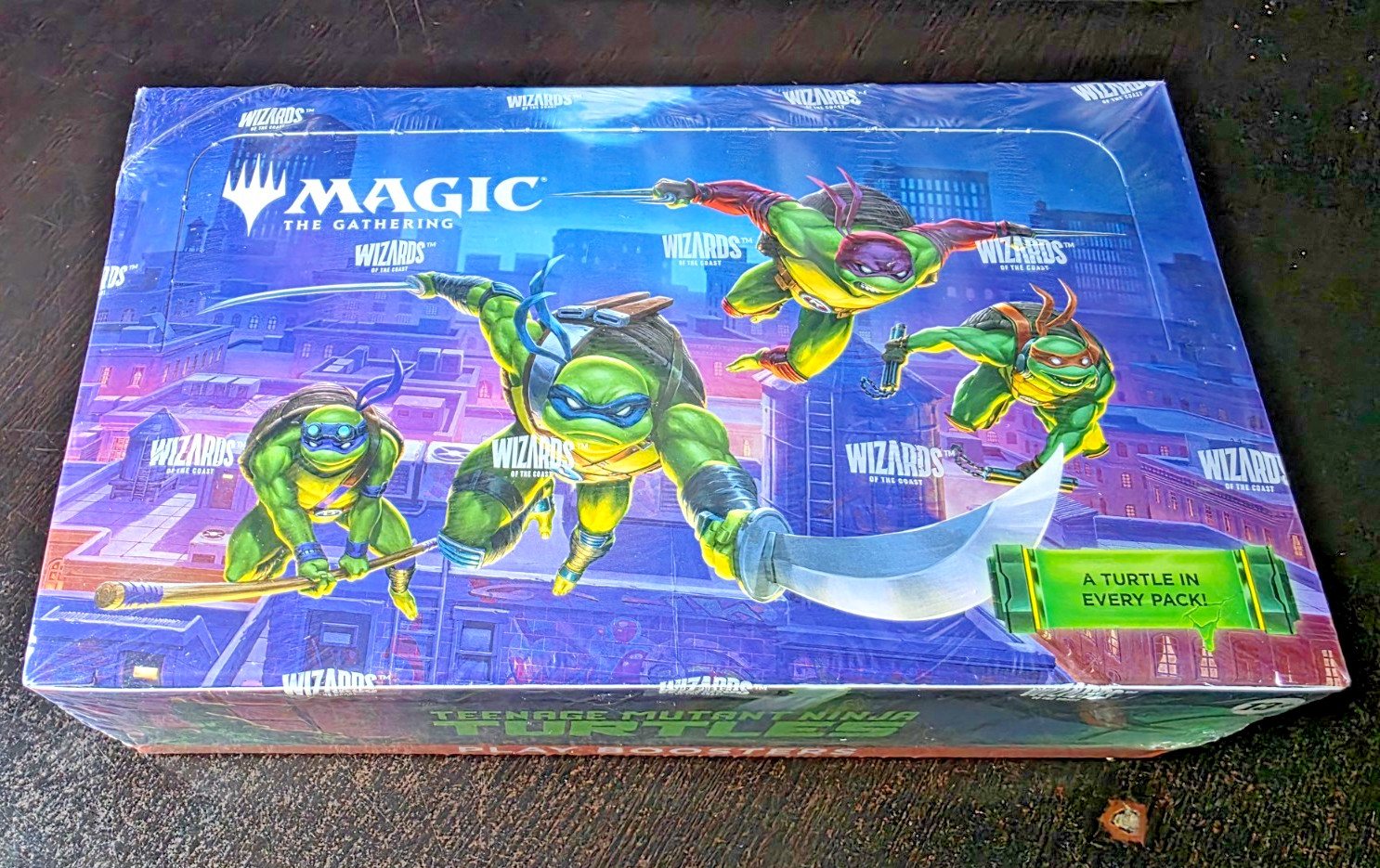 Play Booster Box Teenage Mutant Ninja Turtles TMT MTG Sealed new Play Booster Box Teenage Mutant Ninja Turtles TMT MTG Sealed new