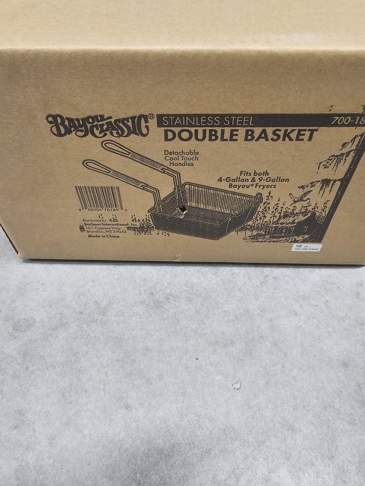 Bayou Classic Double Fry Basket Frier Bayou Classic Double Fry Basket Frier
