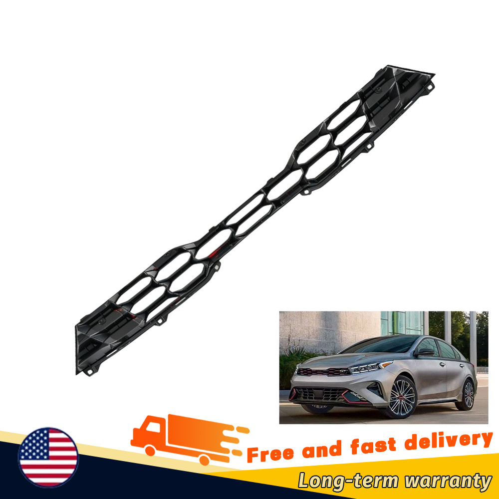 Bumper Grille Upper RED 86350M6600 Fit For Kia Forte GT-Line 22 2023 2024 Front