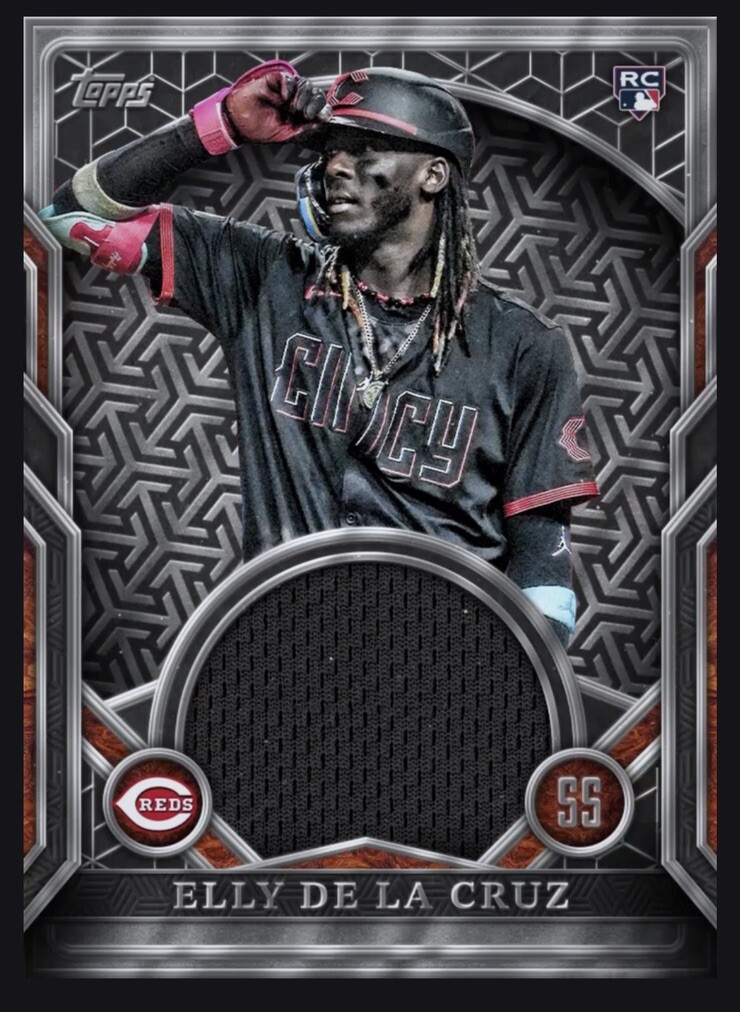 2024 TOPPS Relic Series Silver Rookie RC-ELLY DE LA CRUZ(topps Bunt Digital card