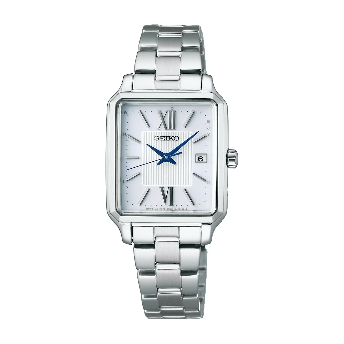 SEIKO Ladies' Sseries Ladies' Solar Radio-Controlled Square Watch SWFH137