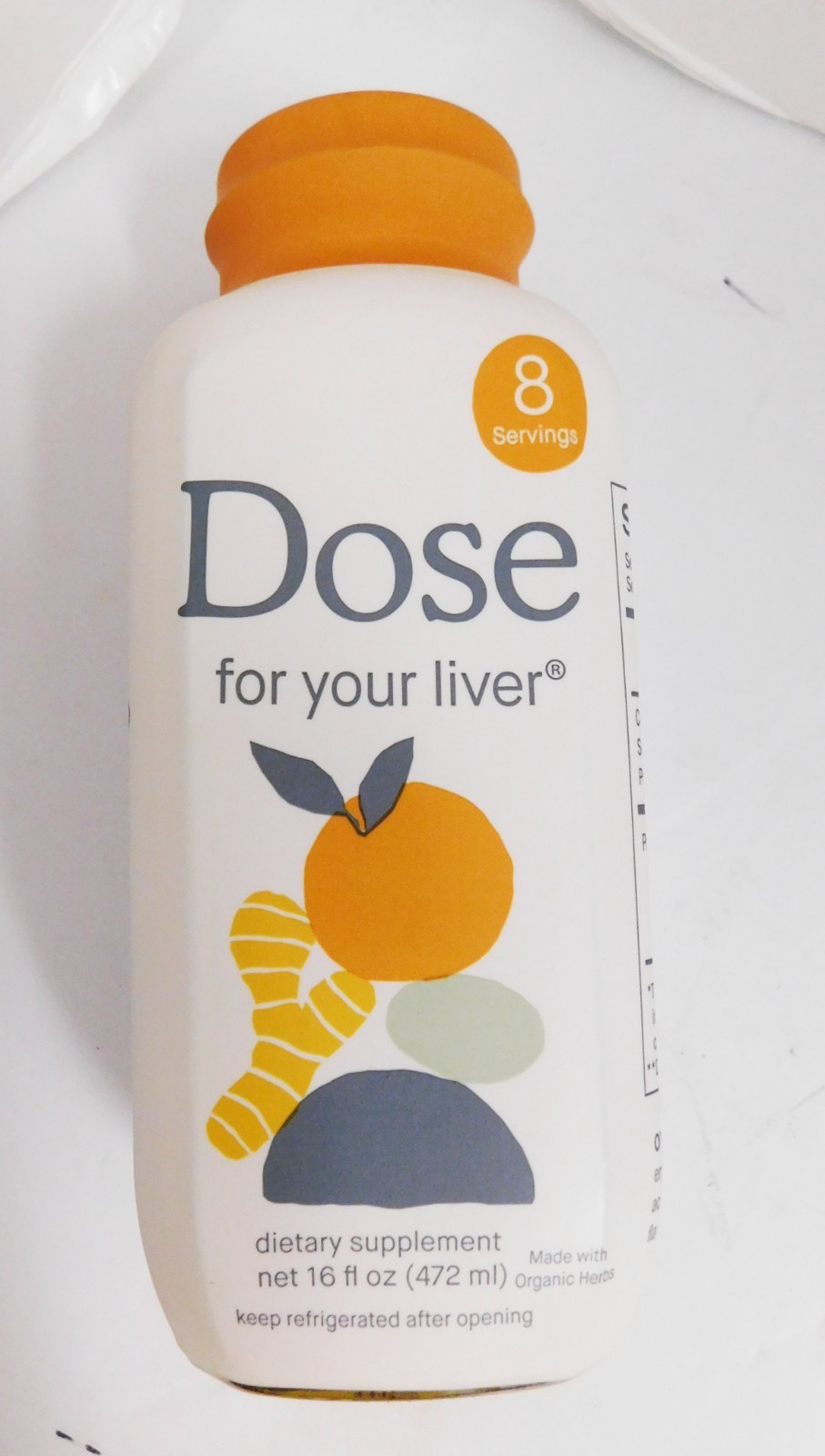 NEW  Dose For Your Liver - 16 oz Dietary Supplement. Brand SEALED exp 2028