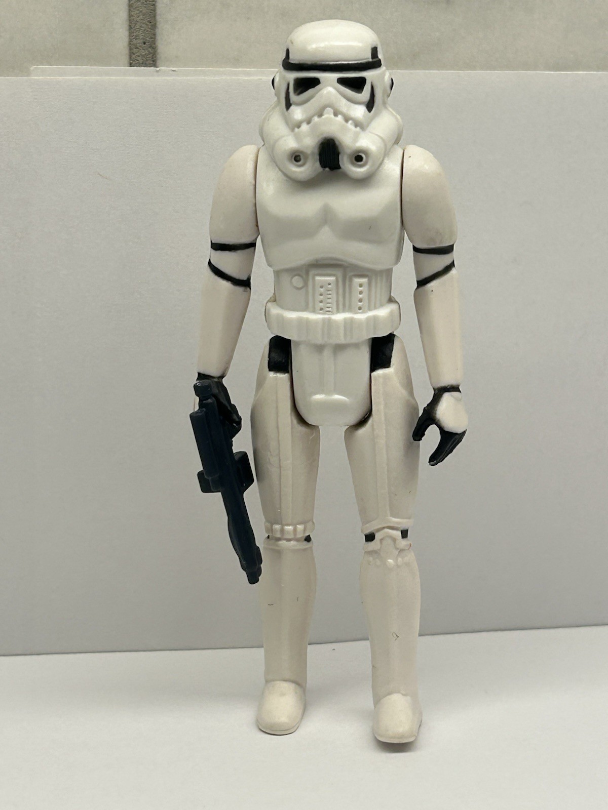 Vintage 1977 Star Wars Stormtrooper Hong Kong Original Action Figure Loose Vintage 1977 Star Wars Stormtrooper Hong Kong Original Action Figure Loose