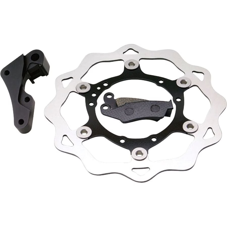 GBrakes Wave Oversized Floating Front Rotor With Bracket - 270mm Rotor GBDOS4 GBrakes Wave Oversized Floating Front Rotor With Bracket - 270mm Rotor GBDOS4