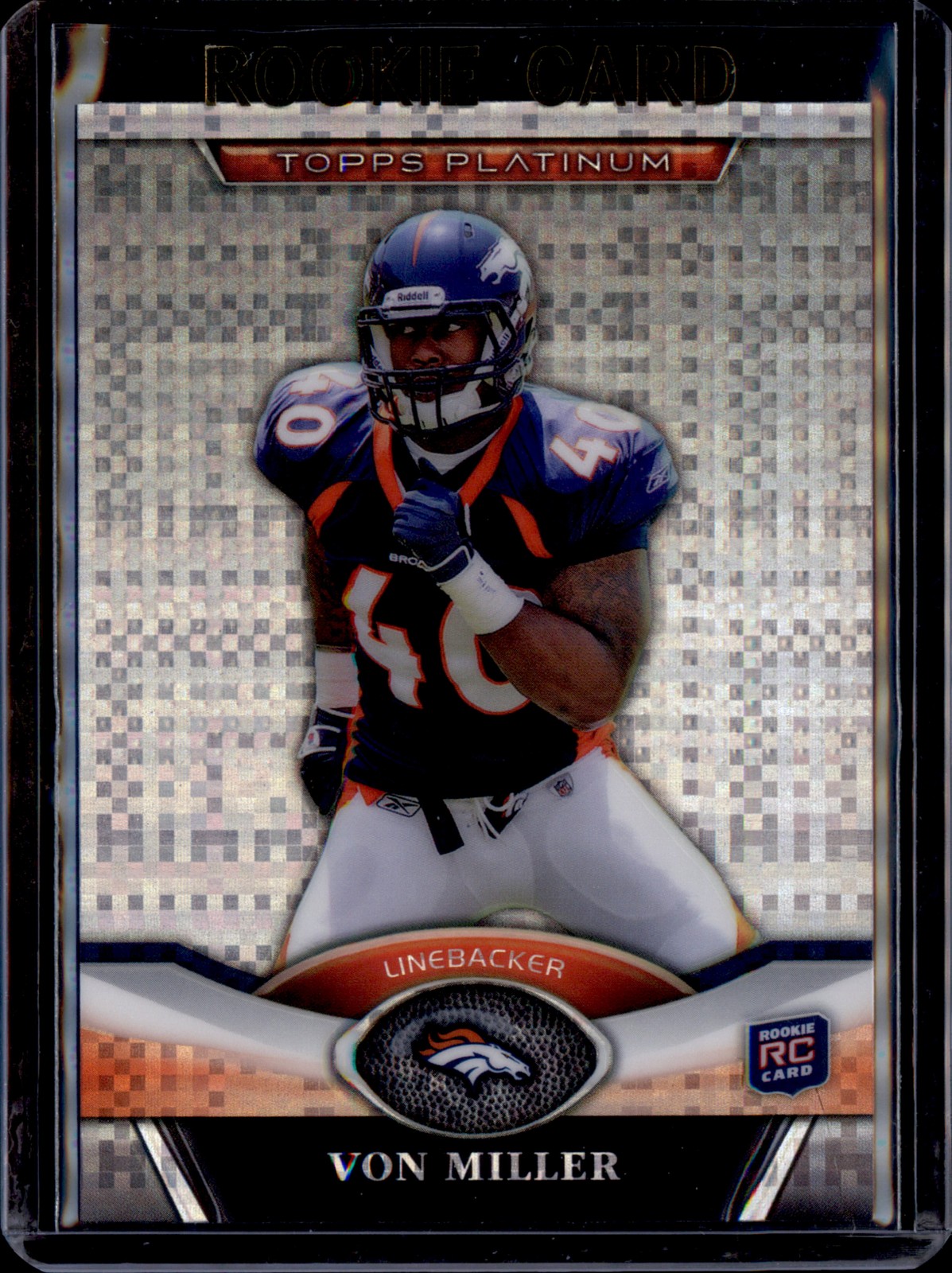2011 Topps Platinum #27 Von Miller Xfractors