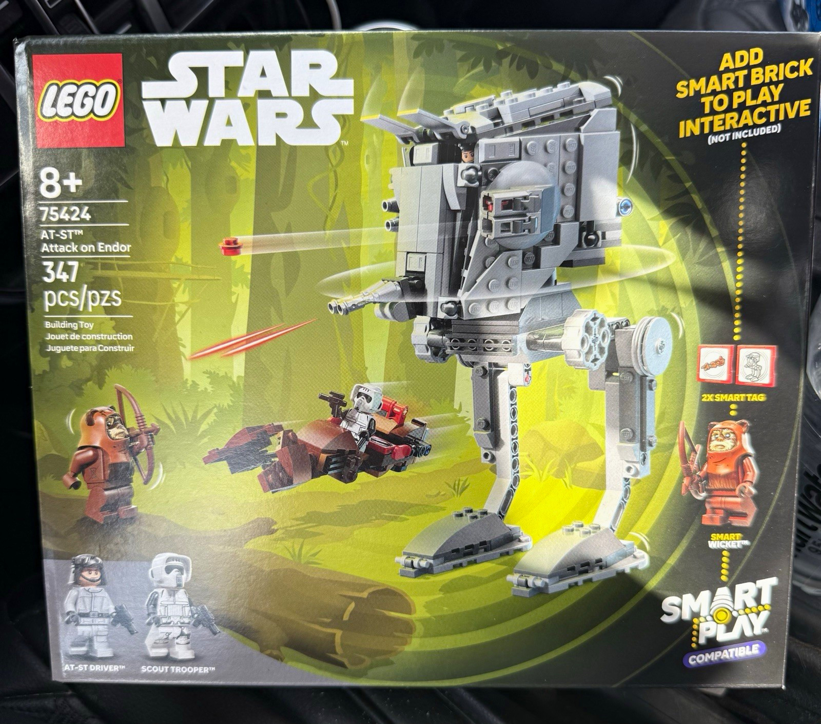 LEGO Star Wars 75424 AT-ST Attack on Endor 347pcs Age 8+ Smart Play Compatible LEGO Star Wars 75424 AT-ST Attack on Endor 347pcs Age 8+ Smart Play Compatible