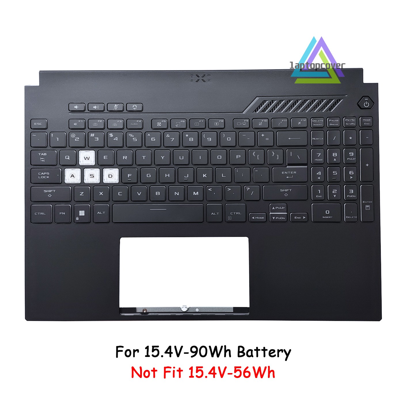 For ASUS TUF Dash 15 FA507 FX507 FX517ZM Palmrest Backlit Keyboard 90NR0951-R31 For ASUS TUF Dash 15 FA507 FX507 FX517ZM Palmrest Backlit Keyboard 90NR0951-R31