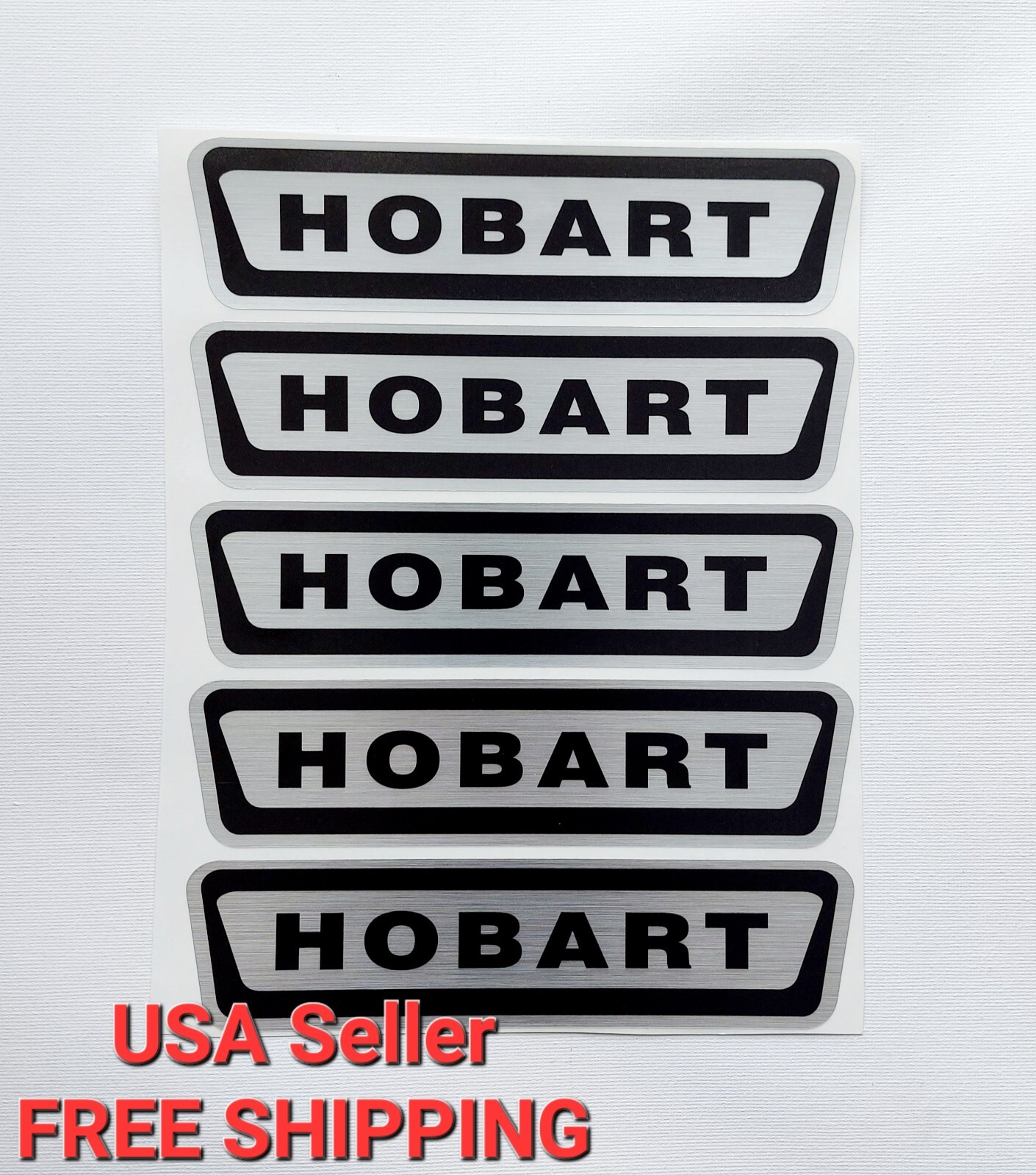 HOBART 00-118363 GENUINE REPLACEMENT PART Label, sticker decal (small) 5pack