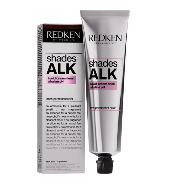 Redken Shades ALK Liquid Cream Alkaline Demi Permanent Hair Color 2.1 oz