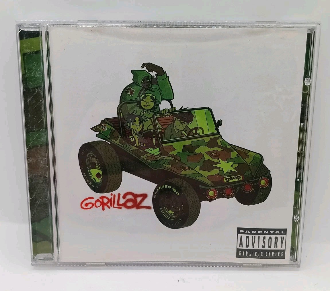 Gorillaz Self Titled Enhanced CD 2001 Virgin Parlophone Damon Albarn