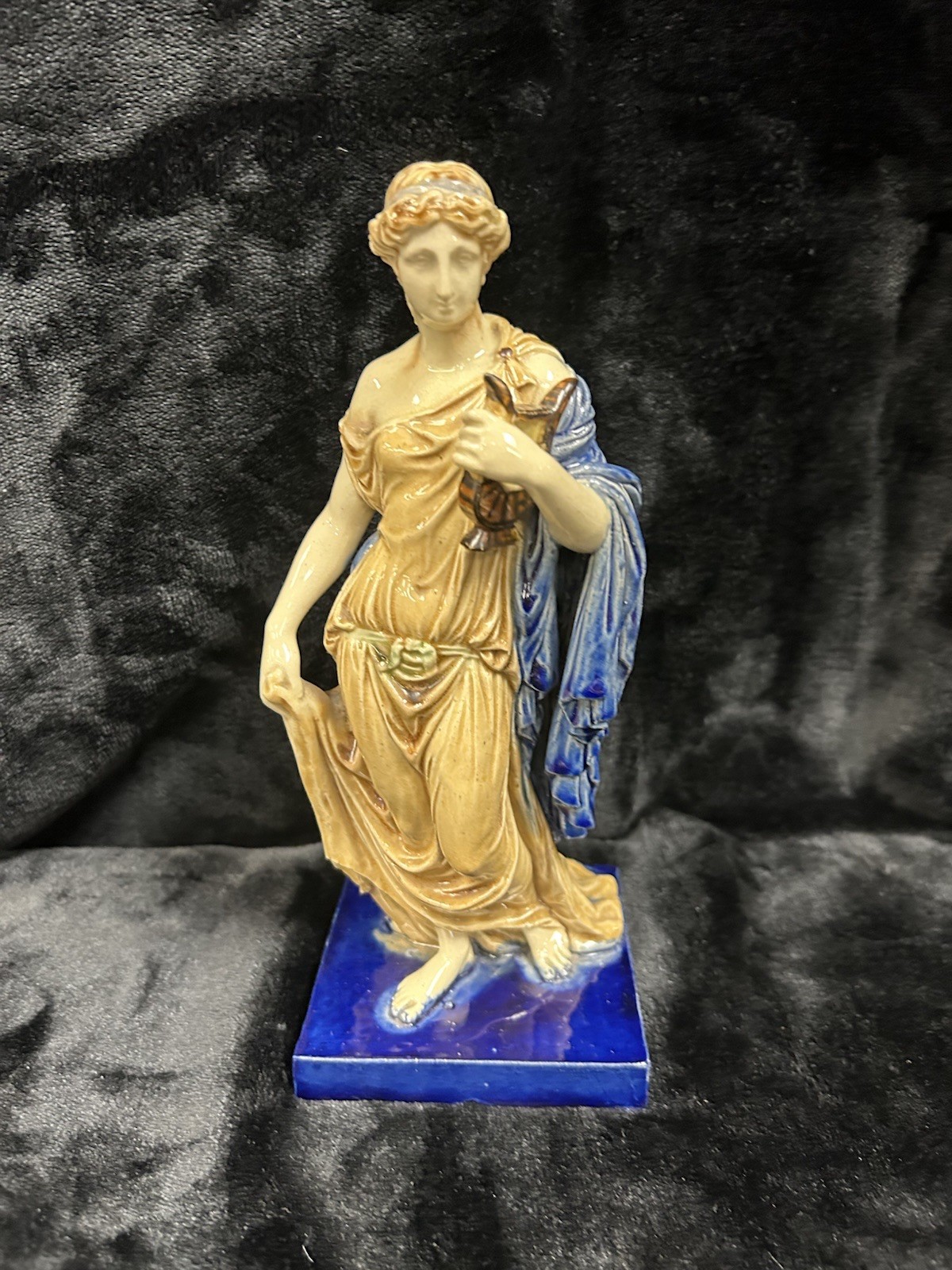 💥Amazing Majolica Maiden with Lyre-BEAUTIFUL DETAILS ⚡️⚡️⚡️ 💥Amazing Majolica Maiden with Lyre-BEAUTIFUL DETAILS ⚡️⚡️⚡️