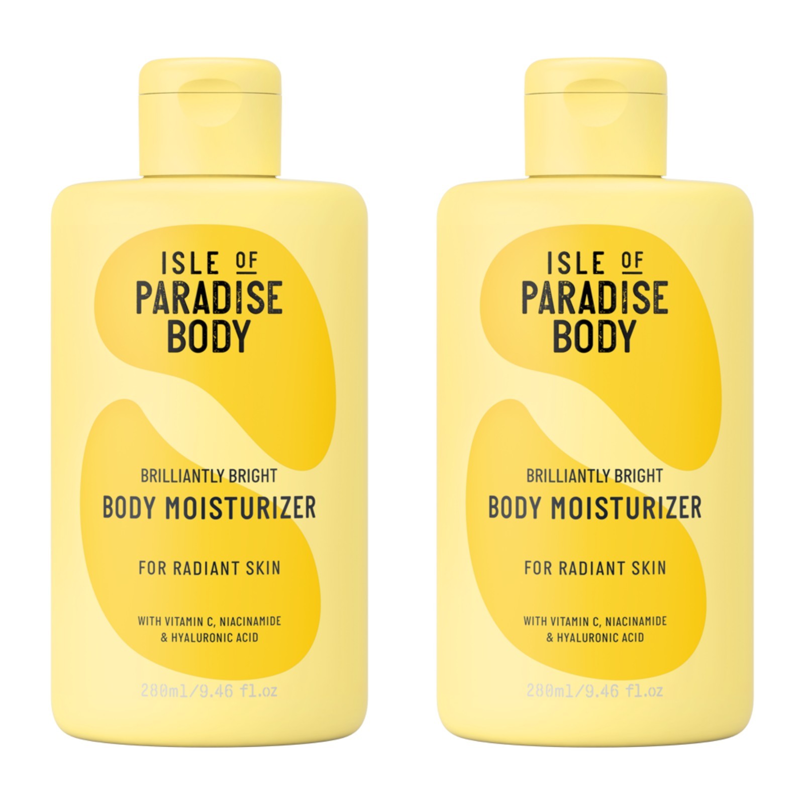 Isle of Paradise Brilliantly Bright Body Moisturizer 280ml (SET OF 2)