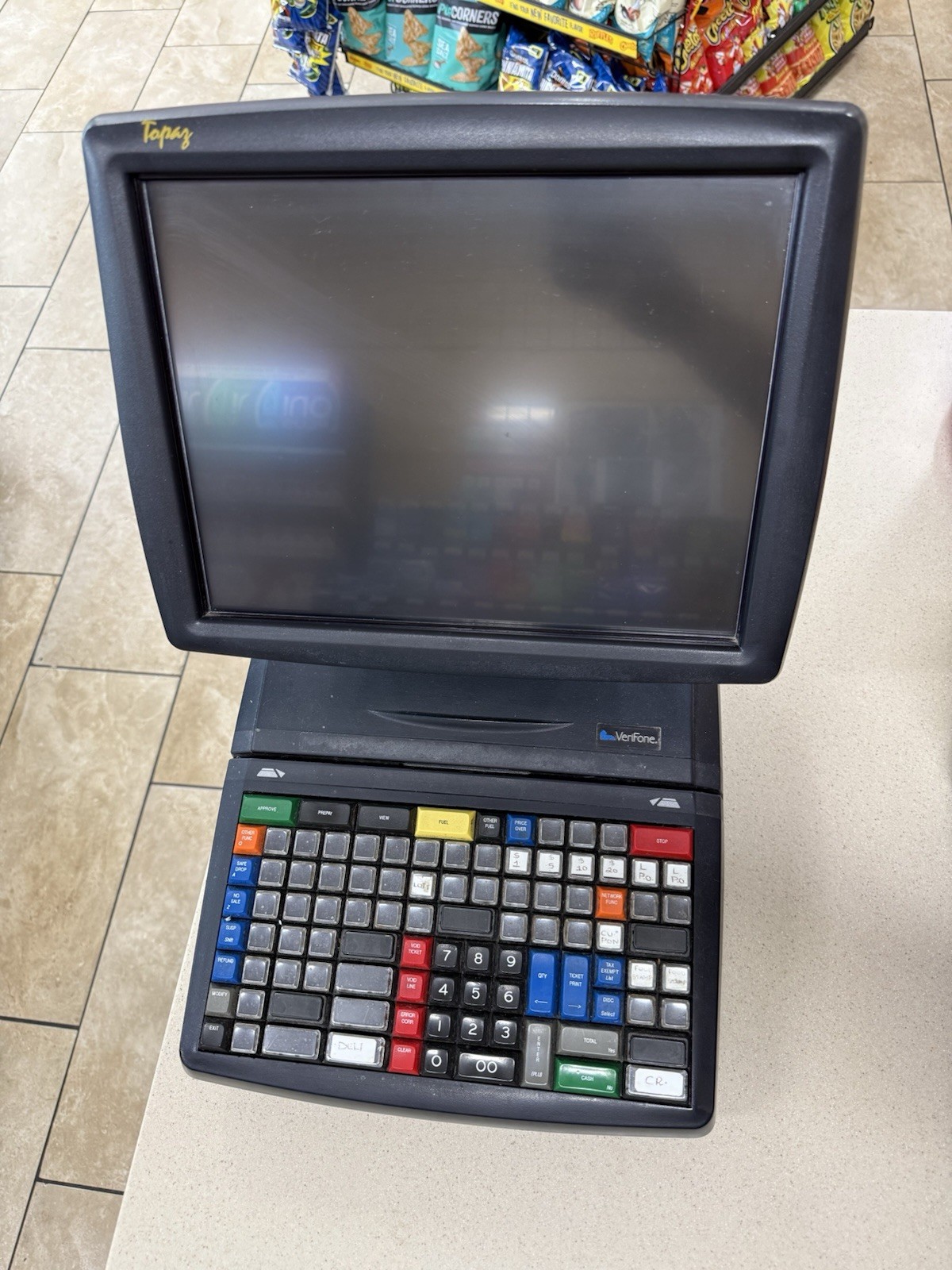 Verifone Topaz XL CC NO 04-068 Verifone Topaz XL CC NO 04-068