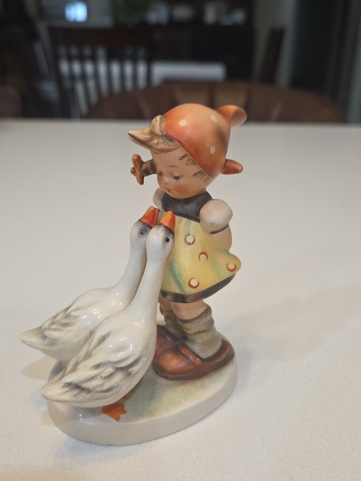 NICE Vintage Hummel Goebel W. Germany GOOSE GIRL Porcelain Figurine NICE Vintage Hummel Goebel W. Germany GOOSE GIRL Porcelain Figurine