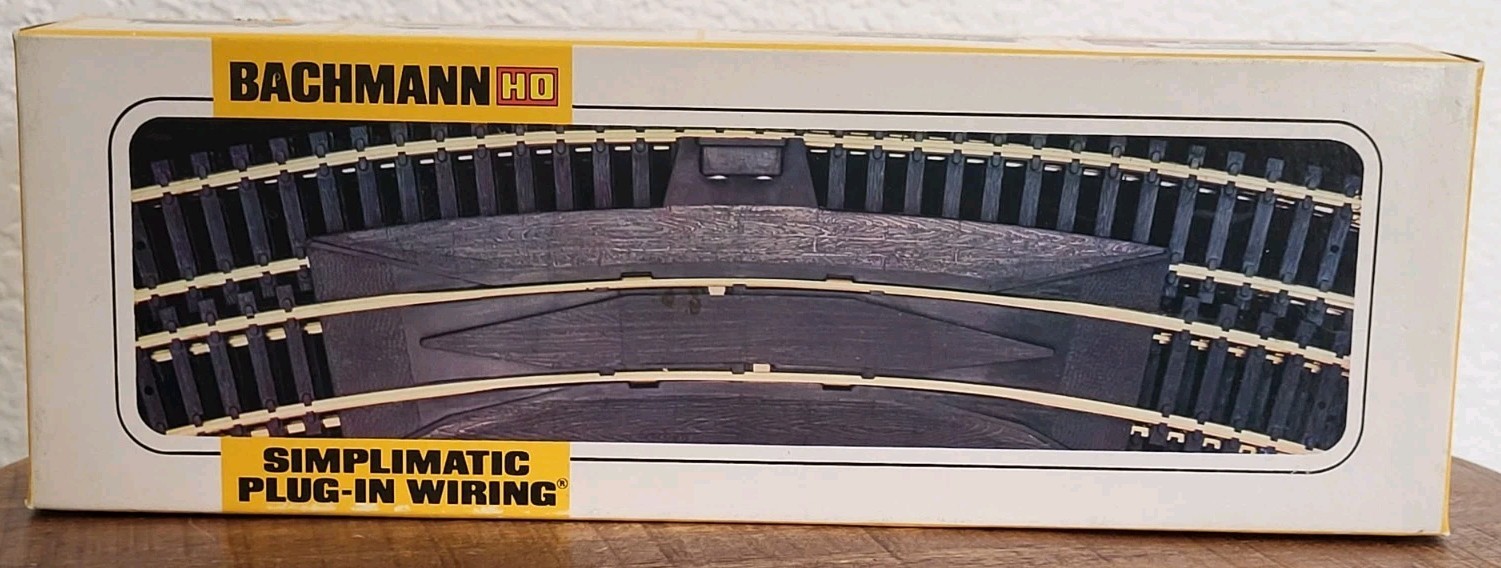 Vintage Bachmann HO Simplimatic Plug-In Wiring Train Tracks 12 Pieces No. 1780 Vintage Bachmann HO Simplimatic Plug-In Wiring Train Tracks 12 Pieces No. 1780