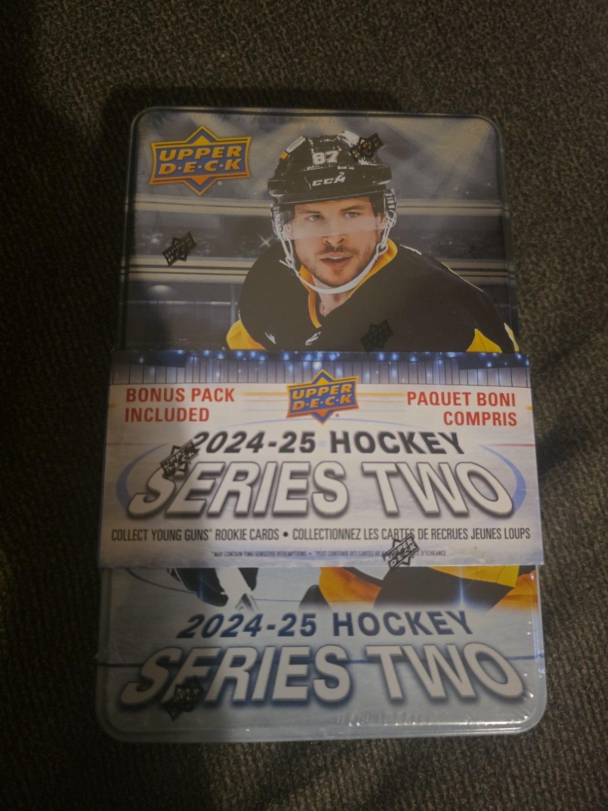 2024-25 Upper Deck Series 2 Hockey Tin 2024-25 Upper Deck Series 2 Hockey Tin