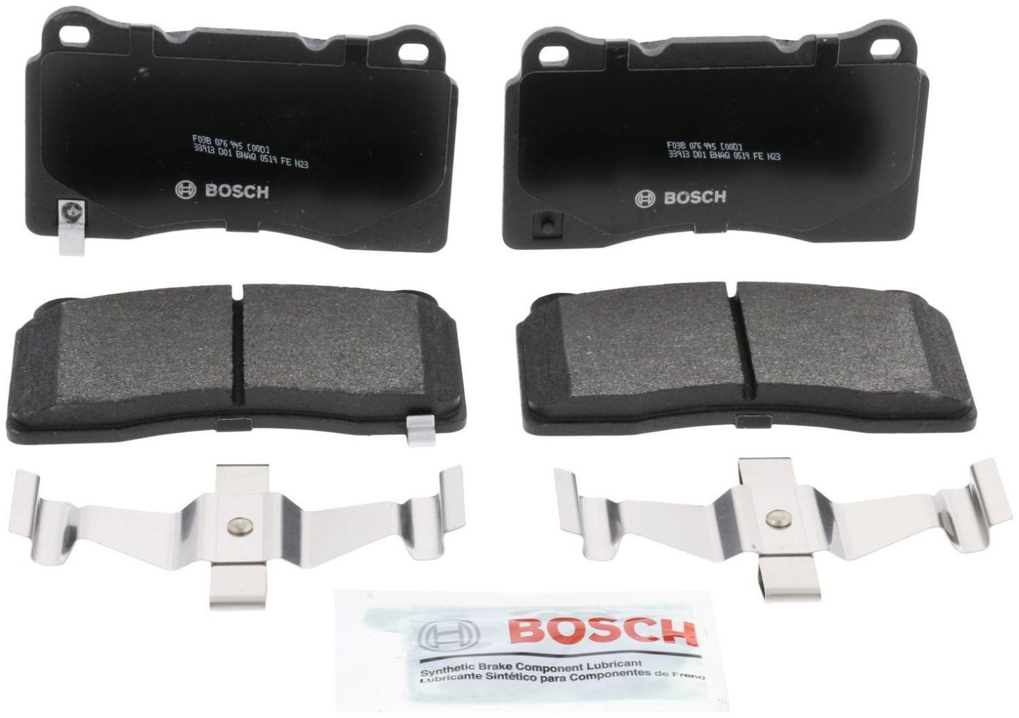 BOSCH FRONT Brakes Brake Pad Kit For TESLA 2015-2021 MODEL S / 2016-2021 MODEL X BOSCH FRONT Brakes Brake Pad Kit For TESLA 2015-2021 MODEL S / 2016-2021 MODEL X