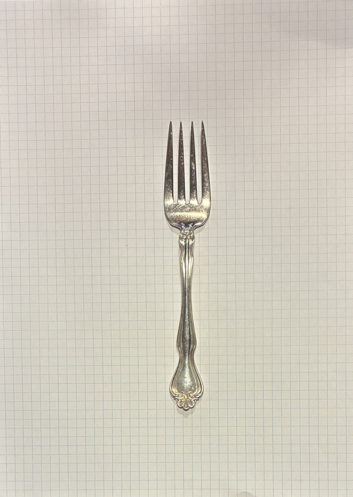 Westmorland Sterling George & Martha Washington Salad Fork 6”