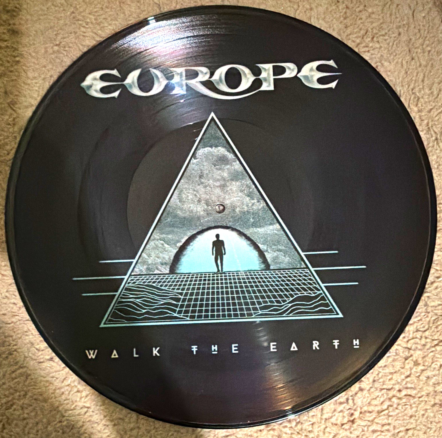 Europe Walk The Earth Rock Vinyl Record Picture Disc Limited Edition Europe Walk The Earth Rock Vinyl Record Picture Disc Limited Edition