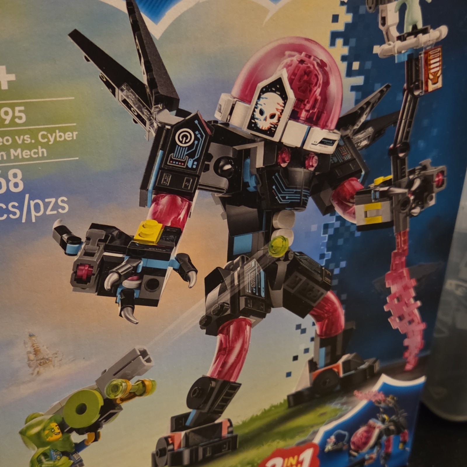 LEGO Mateo vs. Cyber Brain Mech 71495 2-in-1 Complete Set 368 Pieces