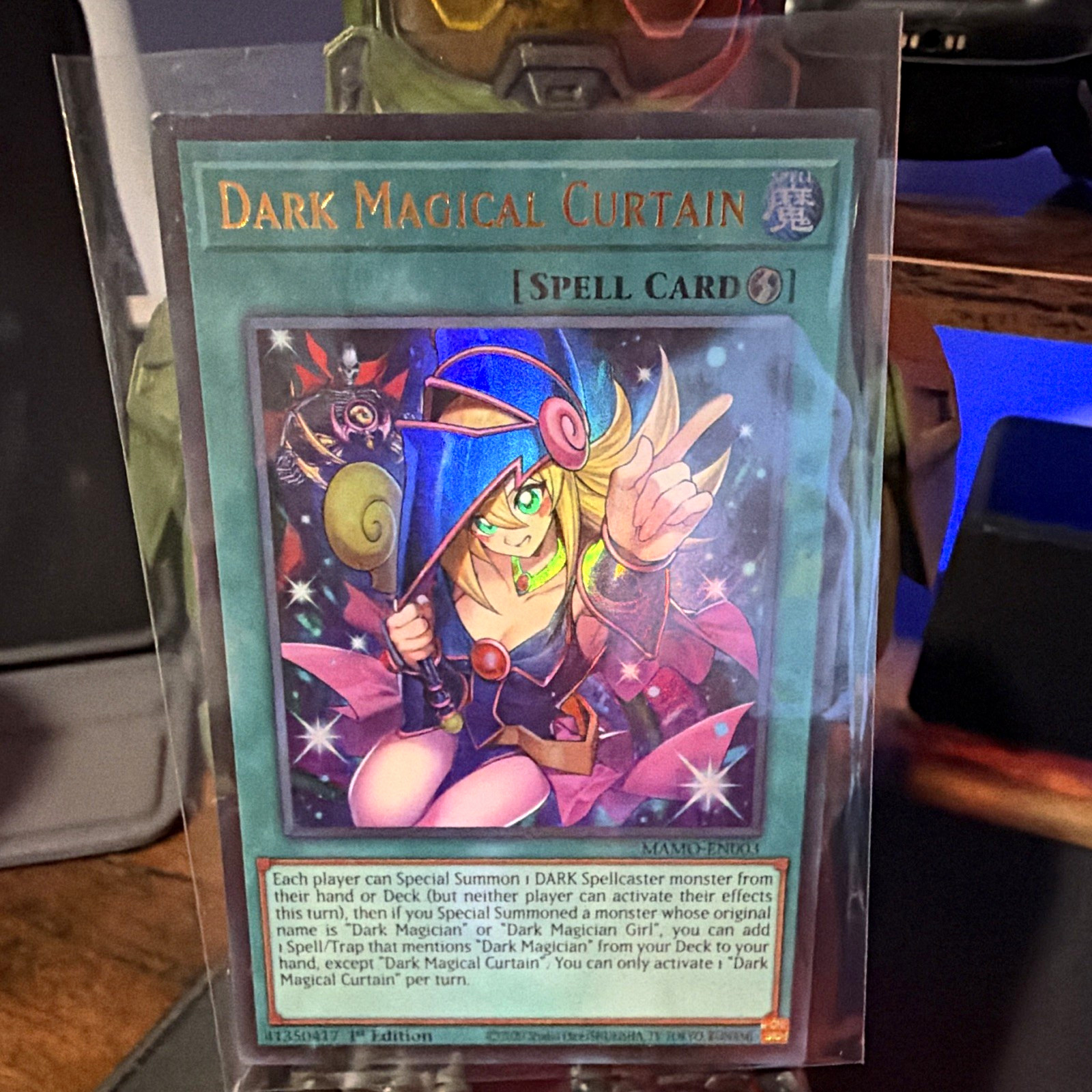 Konami Dark Magician Girl MVP1-EN056 Movie Pack Ultra Rare Holo 1st ENG Konami Dark Magician Girl MVP1-EN056 Movie Pack Ultra Rare Holo 1st ENG